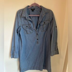 J. Crew Blue Denim Dress
